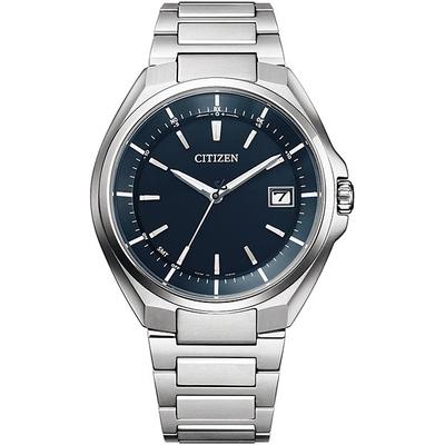 Мужская модель CB3010-57L ( Смотреть ATTESA Eco-Drive радиоуправляемый Solar Men's) Круглые часы, серебро