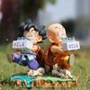 15cm Anime Dragon Ball Z Figures Milk Childhood Son Goku Krillin Gk Action Figure Pvc Statue Collections Model Doll Toys Kids