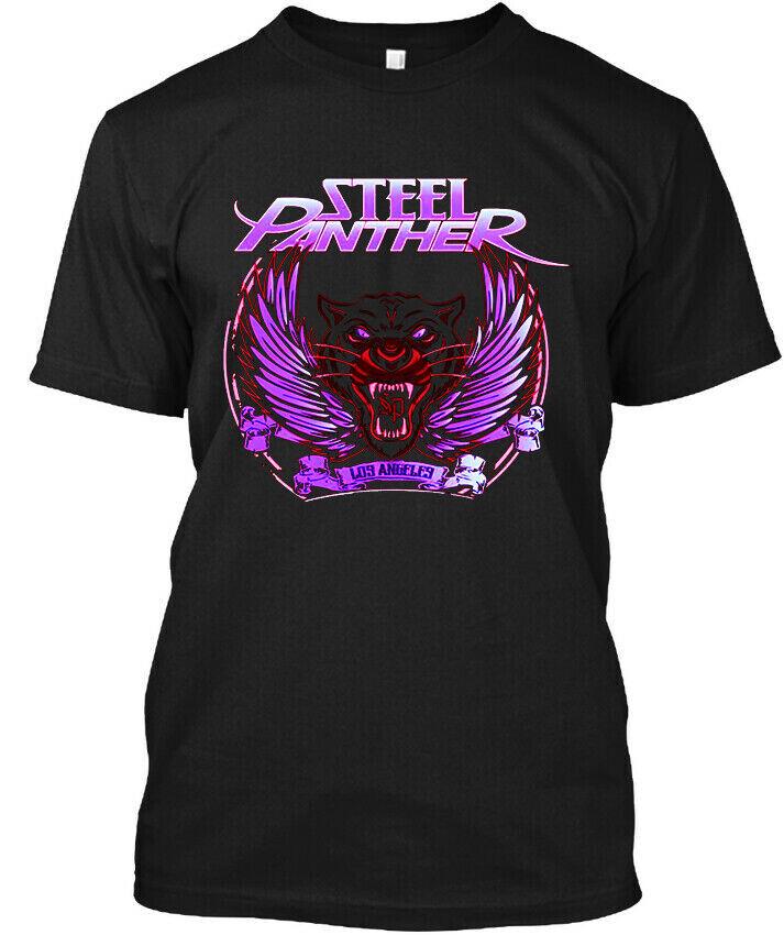 НОВЫЙ Steel Panther Американский Хэви Глэм Музыкальный Графический Тигр Винтажная Футболка S-5XL Унисекс Футболка
