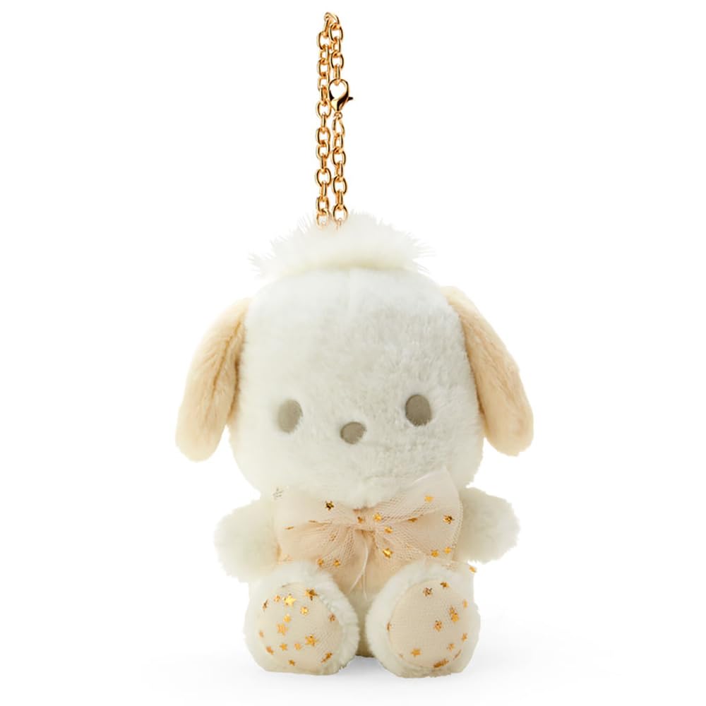 Sanrio Pochacco Mascot x x White Design 031631 SANRIO Holder, 10.5 9.5 7.5 cm, Series, Character,