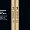 Кисть MEINL Stick Кисть Meinl Drumstick STANDARD Hickory Acorn Tip 5B SB102 x & (406 15.1мм) []