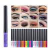 Multi-colored Eyeliner Marker Pen Makeup Waterproof Liquid Eye Liner Pencil Brown White Bright Colors Long-lasting