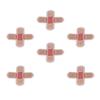 10pcs Bandage Design Iron On Patch Cross Shape Applique Patch Funny Embroidered Patch  For DIY