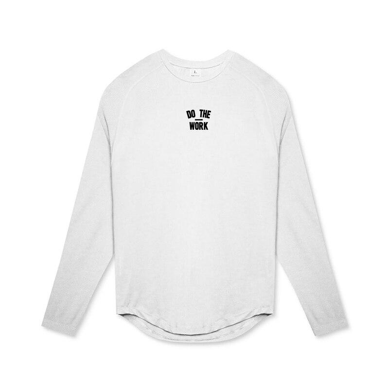 Muscleguys Удобная мужская футболка с длинными рукавами для тренировок и бега, приятный для кожи мужской спортивный топ для фитнеса и фитнеса