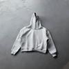 Heavyweight Fleece Hoodie Pants Set Young Men Loose Fit Wear