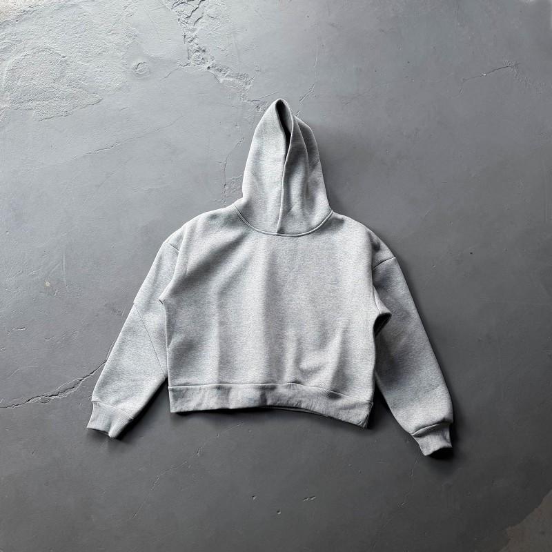 Heavyweight Fleece Hoodie Pants Set Young Men Loose Fit Wear