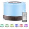 700ml MUJI Wood Grain Ultrasonic Aromatherapy Humidifier & Desktop Air Purifier