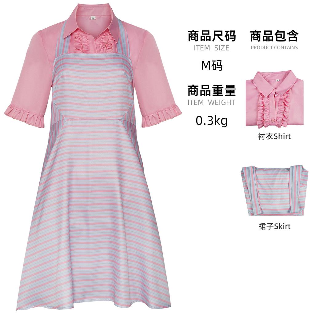 Кино Девушки Злая Глинда Эльфаба Косплей Костюм Хэллоуин Вечеринка Ролевые Игры Розовое Платье Черное Платье Мантия Шляпа Женщины Взрослый