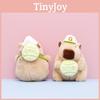 Toy Plush Capybara Keychain Cartoon Stuffed Doll Decoration Pendant Cute Gift