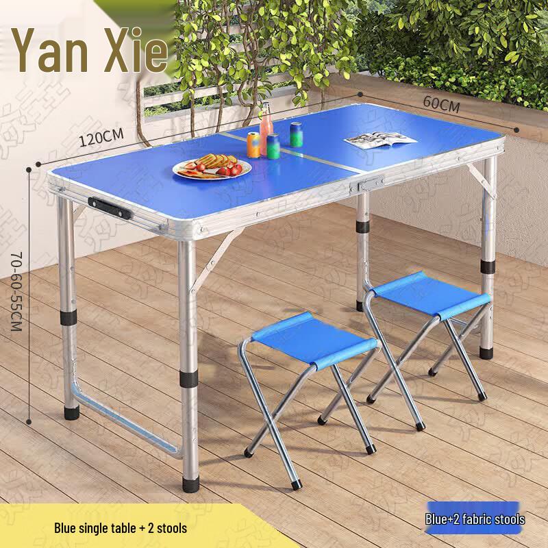 Portable Aluminum Alloy Folding Outdoor Picnic Table