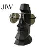 Fine Carving Ornament Hand Carved Eyeglass Holder, 3D Printed Nose Shaped Stand, Unique Artistic Home Figurine Decorative Display Rack, for