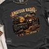 Ham Radio T-Shirt, Vintage Amateur Radio Operator Gift, DXing Hobbyist Tee, Communication Enthusiast Shirt
