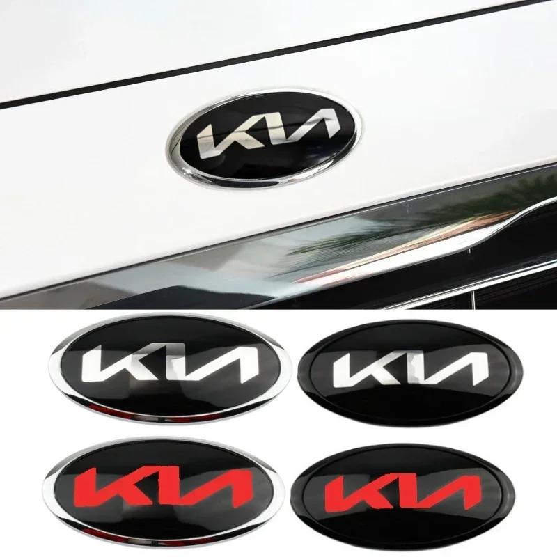 2026 Hot Car Sticker Car Front Hood Emblem Rear Trunk Badge Sticker for KIA KN K2 K3 K4 K5 Sportage Picanto Sorento Rio Soul Cee