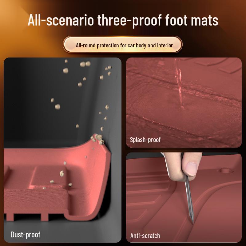 Коврик в багажник Alpha T5 - Аксессуар, напольный коврик из ТПЭ для автомобилей Ji Hu