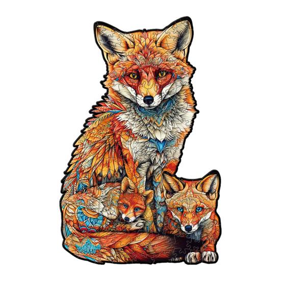 Деревянный пазл 3D в форме животного Деревянные пазлы Точно вырезанные детали Уникальная форма Яркие цвета Взаимодействие родителей и детей Головоломка для взрослых Игрушка-головоломка