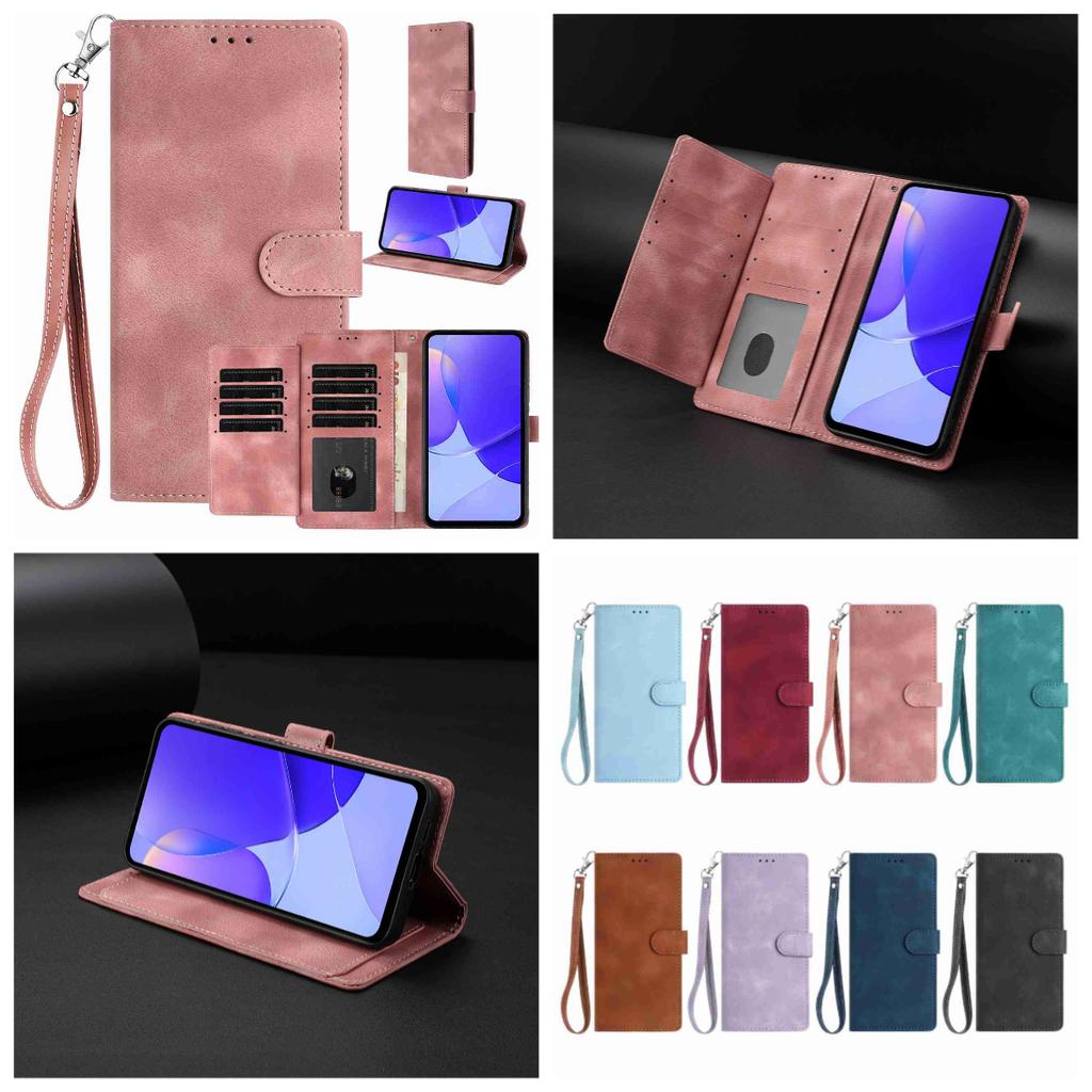 Для Nokia C12 C2 C210 C22 C310 C32 G310 XR21...Чехол-книжка из матовой кожи, с несколькими отделениями для карт и подставкой, противоударный защитный чехол (8 цветов)