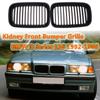Решетка радиатора переднего бампера Kidney Inlet Grille подходит для BMW 3 серии E36 1992-1996 318i 323i 325i 320i 328i Car