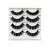 Hot Sale 14 Packs Fluffy Messy Strips False Eyelashes Curled Thick Eyelashes