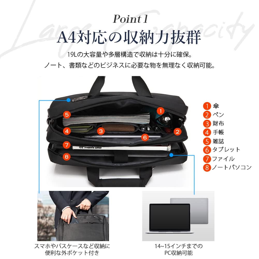 CoolBell Cool Bell Деловая сумка Деловой рюкзак Рюкзак Сумка-тоут Сумка через плечо Рюкзак Водонепроницаемый Оксфорд Водоотталкивающий Большой