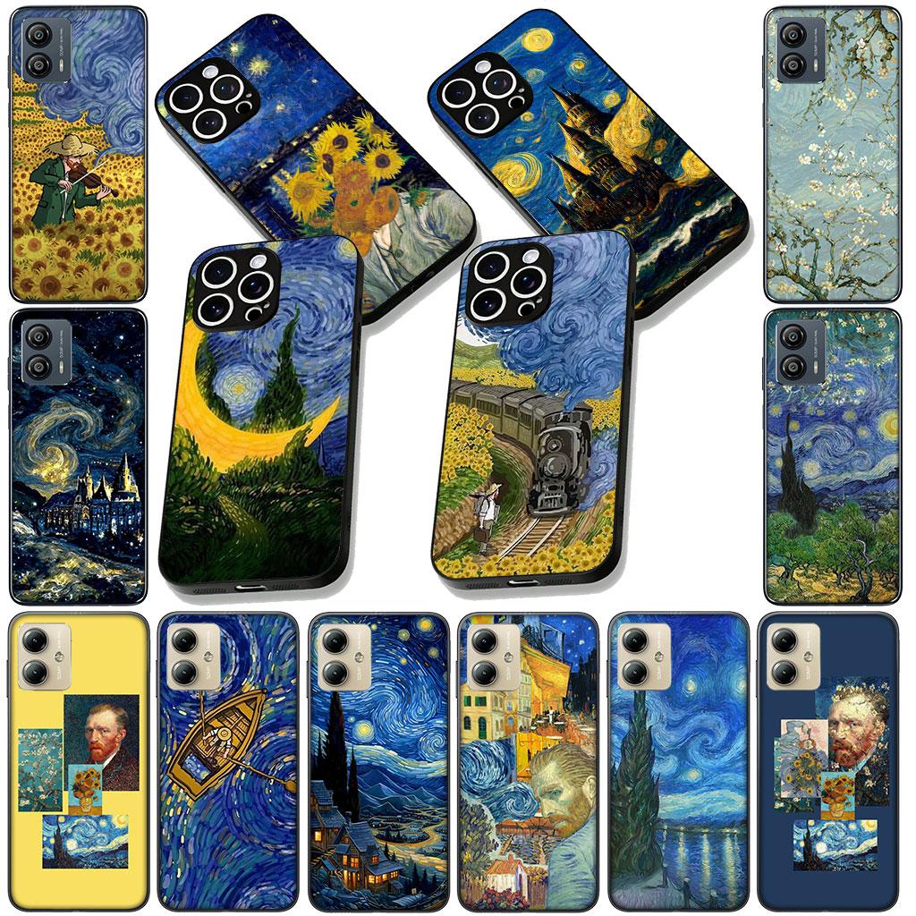 Cover for Apple iPhone 13 12 Mini XS 11 Pro Max 7 8 Plus + XR SE 2022 2020 SE3 Coque Phone Case Starry Night Van Gogh Painting