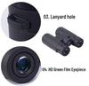 Kaisir 12x42 High-Magnification HD Night Vision Binoculars for Outdoor Travel & Events