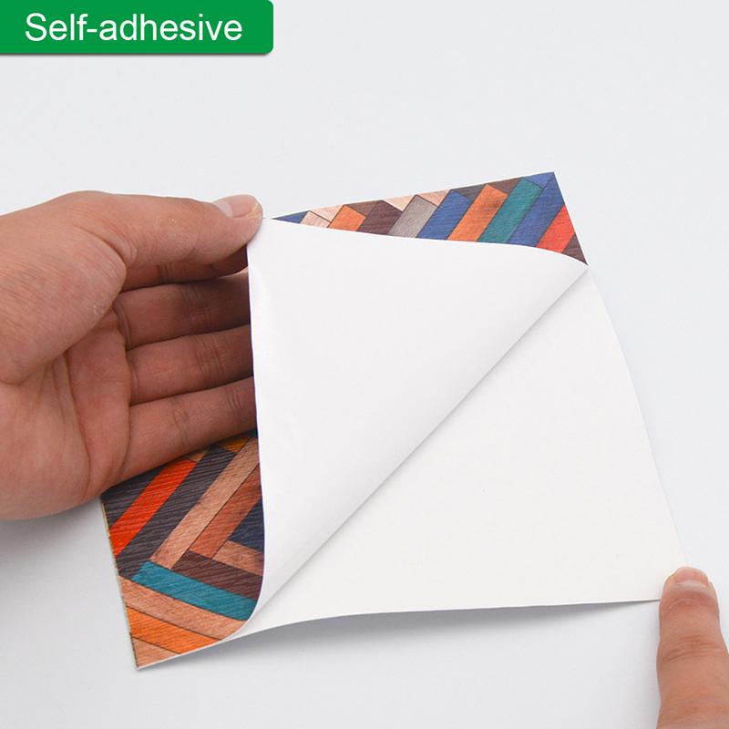 1шт 1:12 кукольных миниатюрных зернистых напольных обоев, плитки, наклейки, домашнего декора, игрушки