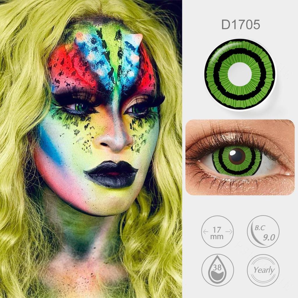 17 мм мини-склерные линзы Шаринган Риннеган Хэллоуин контактные линзы вампир зомби косплей глазные контакты для аниме аксессуары