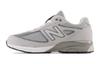 NB 990 V4 Низкие детские беговые кроссовки Серые с люрексом GC990GR4