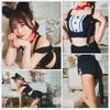 Clearstone GLOWHOLIC Women's Shorts Kitty Cat Costume Black Cosplay Halloween