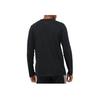 Adidas Round Neck Pullover Long Sleeve T-Shirt With Front Logo Print Men Tops Black IC9308