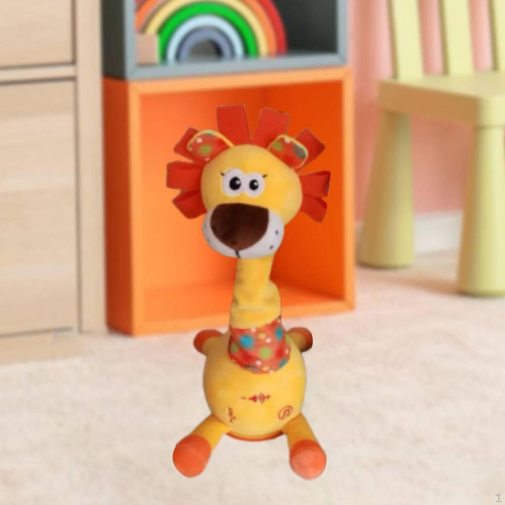 Dancing Talking Animal Toy Interactive Electric Plush for Family Fun Children