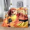 2026 New Style DAN DA DAN Anime Cartoon Blanket,Soft Throw Blanket for Home Bedroom Bed Sofa Picnic Travel Office Cover Kid Gift