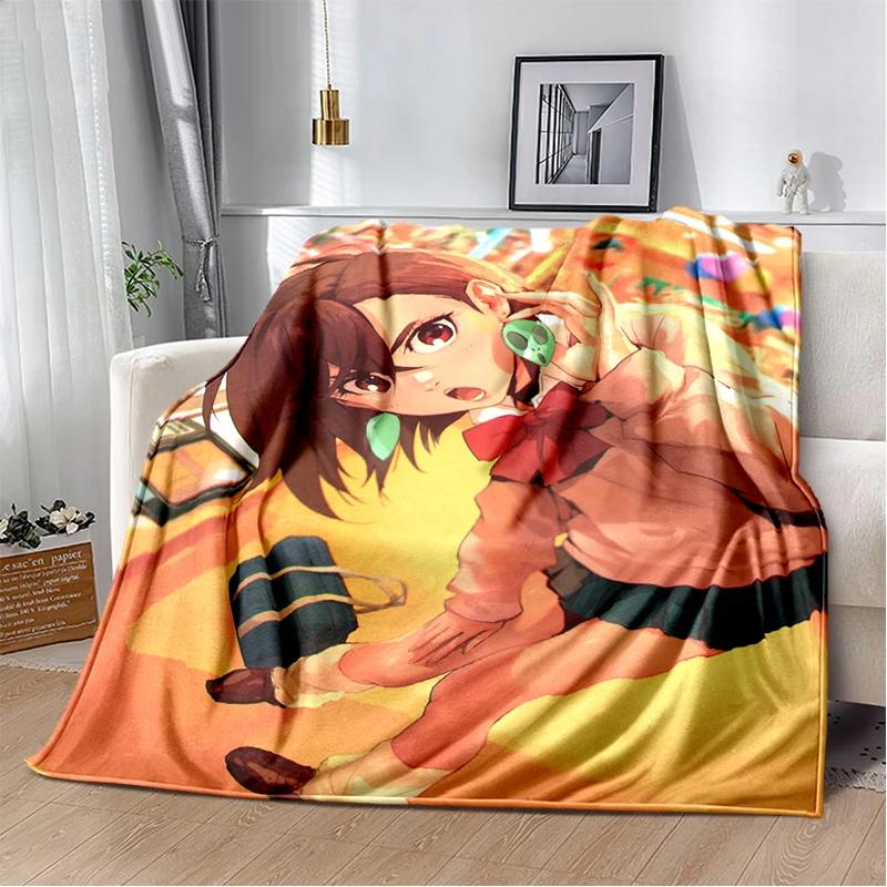 2026 New Style DAN DA DAN Anime Cartoon Blanket,Soft Throw Blanket for Home Bedroom Bed Sofa Picnic Travel Office Cover Kid Gift