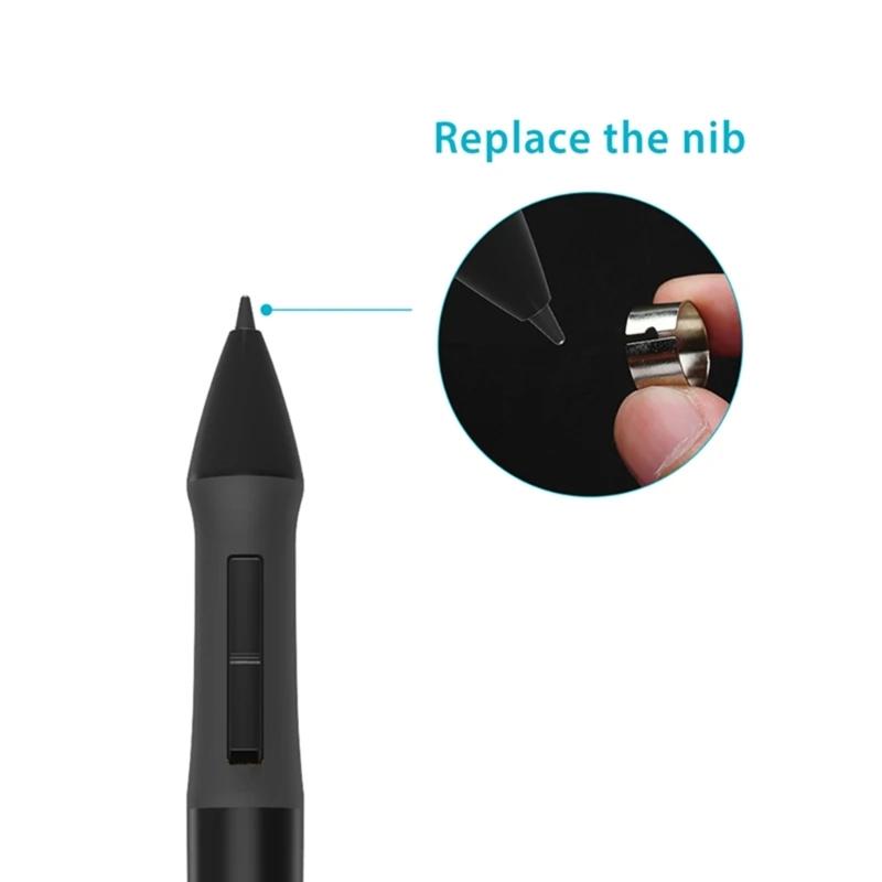 PEN68 Стилусы с 8192 уровнями давления и 5 наконечниками для PEN68D GT156HD для заметок, рисования и офисных задач