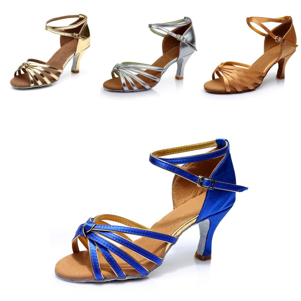 Luxurious Fashion 9-color Women's Ballroom Latin Tango Dance Shoes For Ultimate Elegance