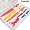 Swiss Q Knife Set 5 Knives and 1 Peeler