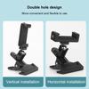 Guitar Head Clip Mobile Phone Holder Live Broadcast Bracket Stand Tripod Adjustable Guitar Head Phone Mount for Music Recording
