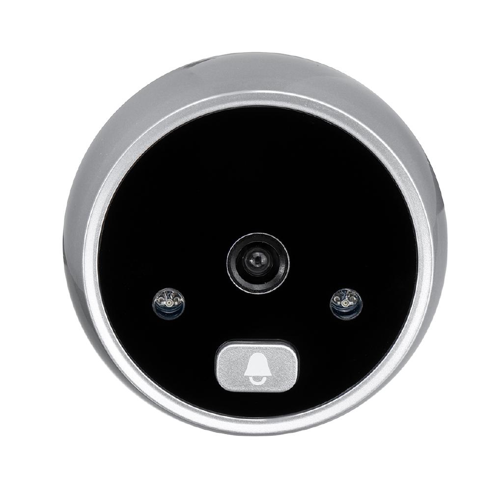 3-дюймовый ЖК-дисплей HD цифровая дверная камера глазок дверной звонок открытый электрический дверной звонок 120 градусов литиевая батарея глазок для просмотра видео