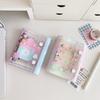 Cartoon Transparent Binder PVC Photo Storage Book Gift Yearly Daily Weekly Notepad