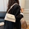Chic Casual Korean Style Solid Color Small Handheld Shoulder Bag Ideal For Daily Outfits In Multiple Colors