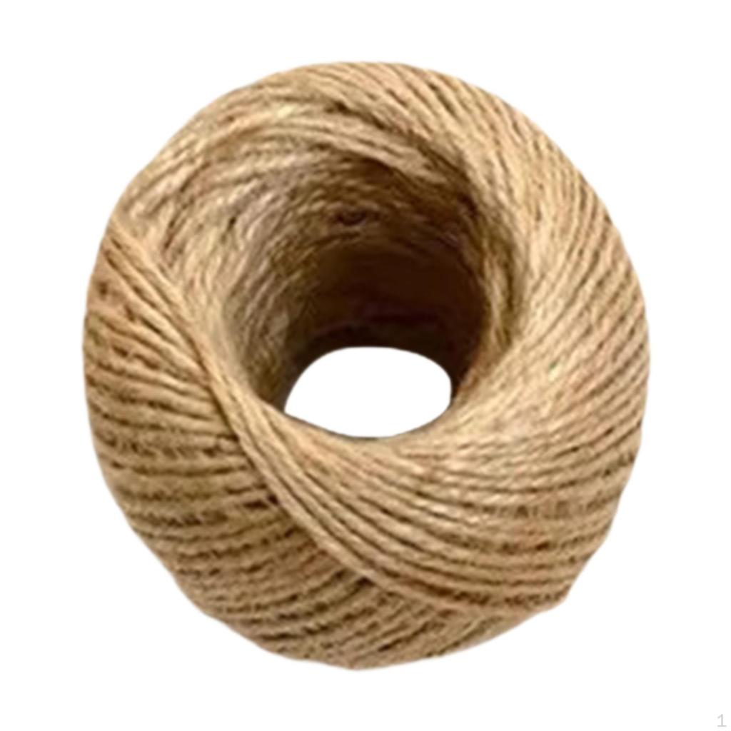 Пеньковая веревка 328 футов для поделок и декора
