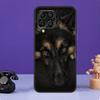 Чехол с немецкой овчаркой для Samsung Galaxy M12 M32 M52 M55 M13 M33 M53 M14 M34 M54 M20 M30s M31s M51 M31 M21