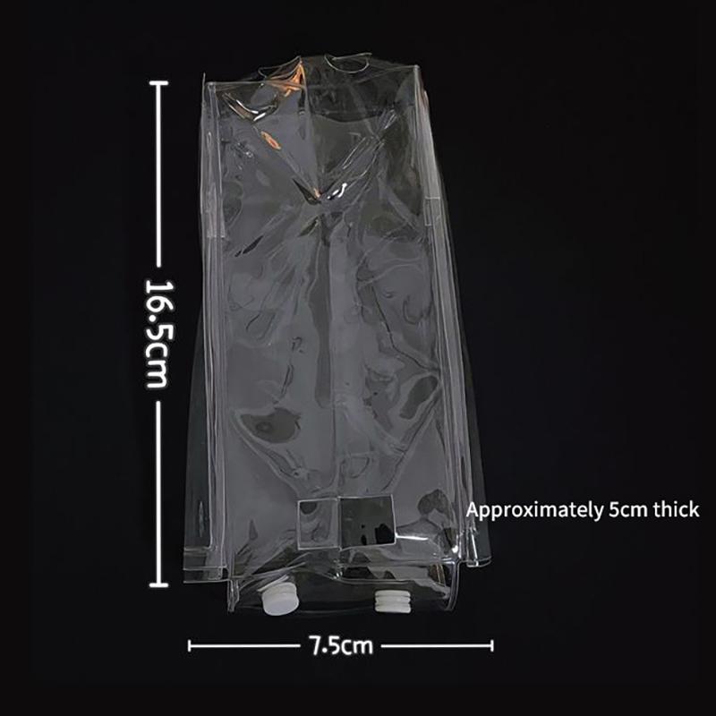 1 шт. Прозрачная коробка-органайзер, Сумочка для хранения кукол Labubu, Сумка-брелок