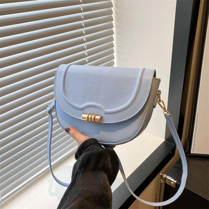 Новая высококачественная текстура, нишевая весенне-летняя модная универсальная сумка через плечо, модная сумка-седло