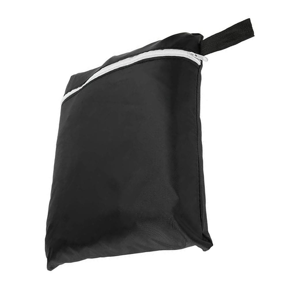 Mobility Scooter Storage Cover Oxford Material with Elastic Cord to from Sunlight and Rain Black