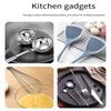 Seated Spoon Pot Cover Pot Cover Rack Multi-purpose Pan Pot Cover Lid Rack  Kitchenware Storage