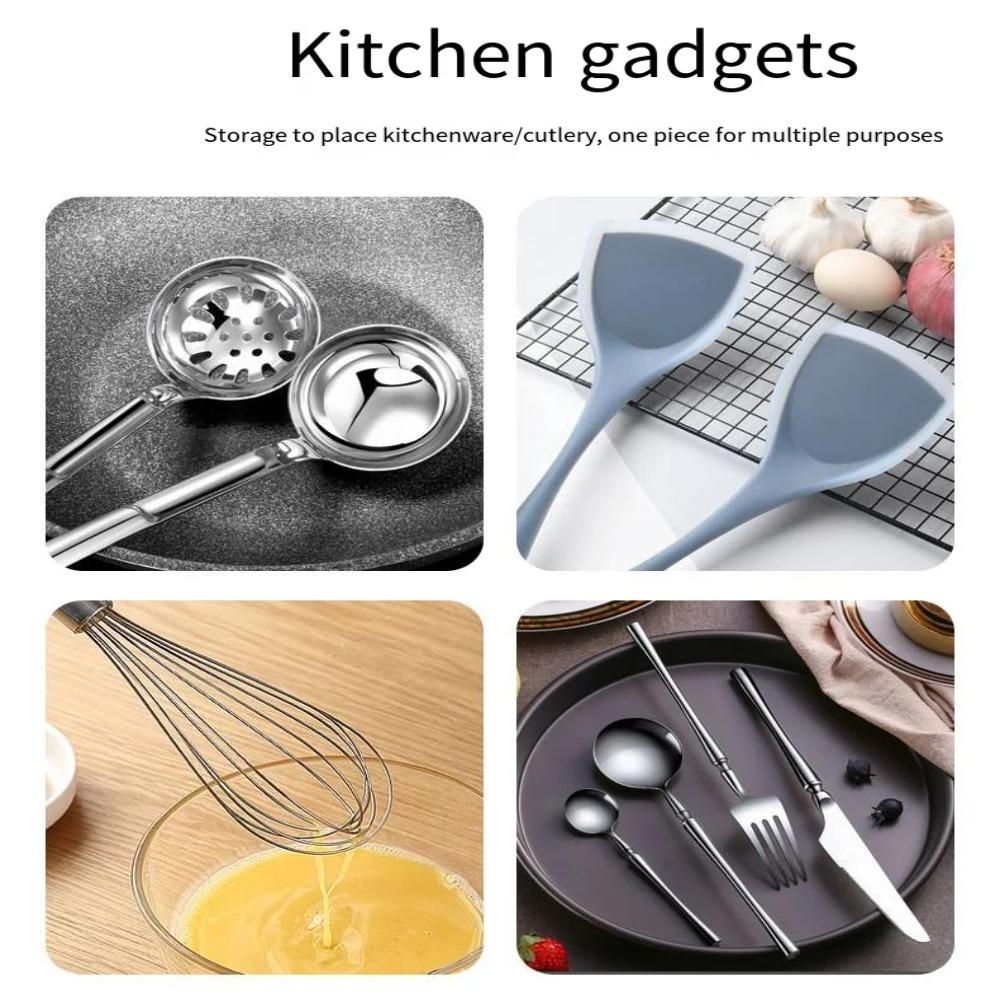 Seated Spoon Pot Cover Pot Cover Rack Multi-purpose Pan Pot Cover Lid Rack Kitchenware Storage