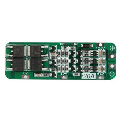 3S 20A 12.6V Ячейка Литий-ионный Литиевый Аккумулятор 18650 Плата Защиты PCB Автоматическое Восстановление