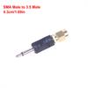 1Pcs / Lot Sma Male Female To 3.5Mm Mono Headphone Audio Radio Test Adapter Connector Sma To 3.5Mm Adapter