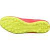 Li Ning Iron Противоскользящий дышащий MG (Резиновые короткие шипы) Футбольные бутсы для искусственного газона мужские футбольные бутсы флуоресцентно-красные ASFR001-1